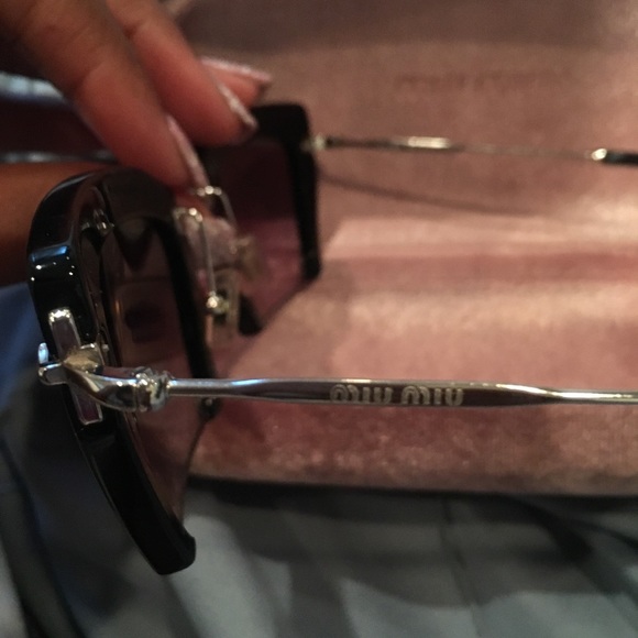 Miu Miu Gradient Sunglasses - Picture 5 of 5